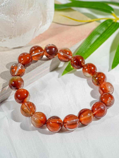 Maple sugar rabbit hair bracelet 11mm