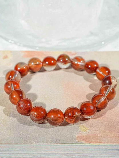 Maple sugar rabbit hair bracelet 11mm