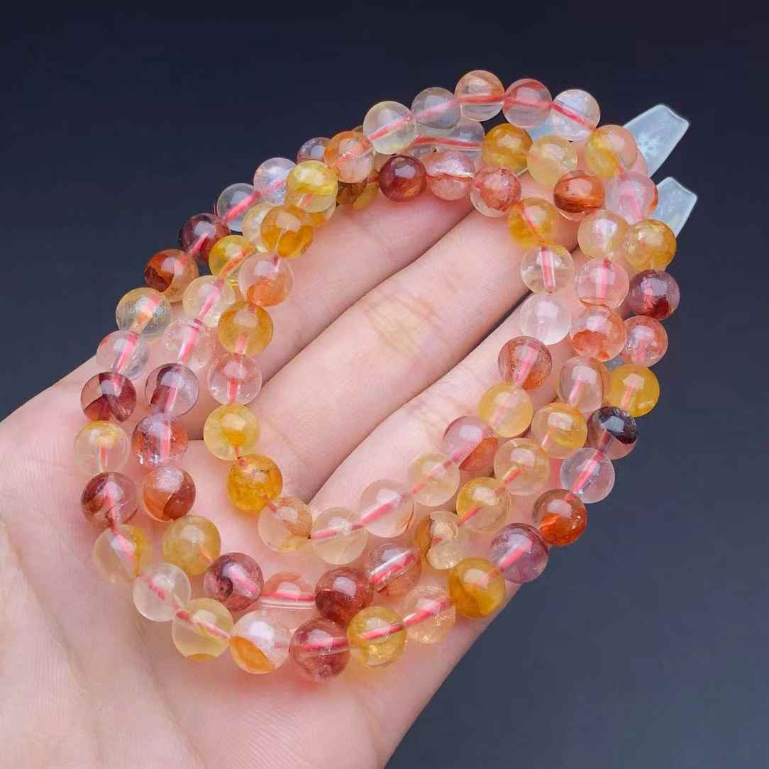 Multicolored multi-circle bracelet, about 7 ~ 7.8mm, $60 a piece